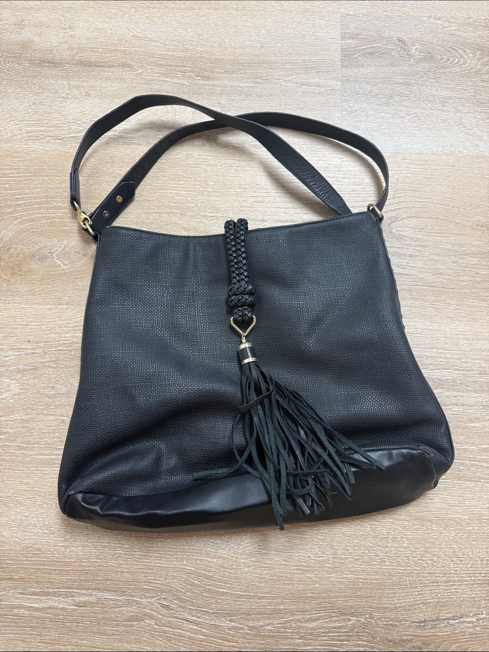 Stella & Dot Tassel Shoulder Bag